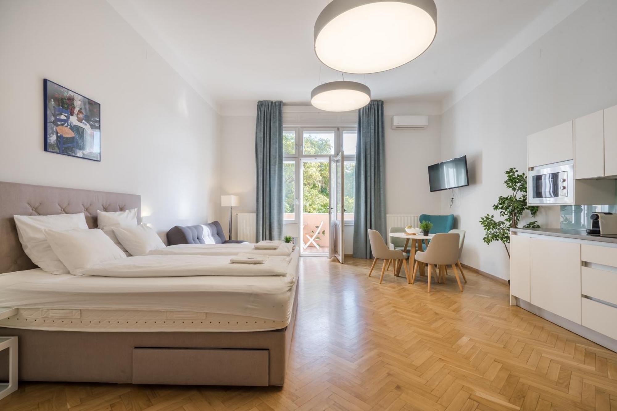 Klauzal Garden City Apartments Budapest Luaran gambar